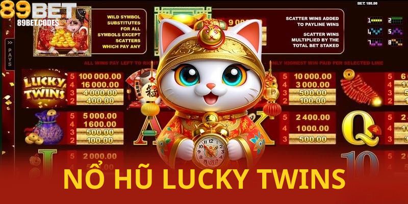Nổ Hũ Lucky Twins – Chinh Phục Tài Lộc Cùng Vòng Quay